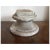 Antique 18th century weathered carved white marble socle or display base originally for a marble bust. Makes a useful...