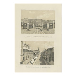 Lima, 1865, Paper For Sale