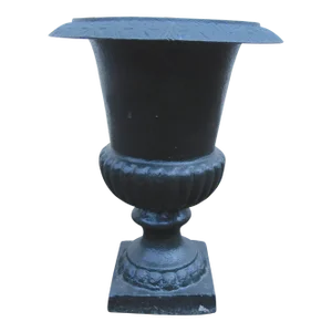 Vintage Cast Iron Urn