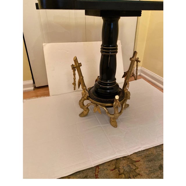 Late 19th Century Late Maison Giroux French Aesthetic Movement Ormolu Base Low Table For Sale - Image 10 of 13