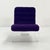 Space Age Lounge Chair in Acrylic Glass with Purple Cushion, 1970s, in Good conditions. Designed 1970 to 1979