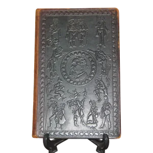 Late 19th Century The Adventures of Oliver Twist Green Leather Embossed, Gold Lettering Book, Illustrations by Cruikshank, Oxford University Press