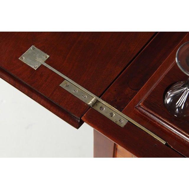 Brown Early 20th Century Lawyers Coffin Serving Table, 1920s For Sale - Image 8 of 18