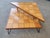 Unique Mid-Century Modern 2 Tier Corner Table With Marquetry For Sale - Image 4 of 12