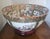Mid Century Chinese Export Rose Medallion Punch Bowl on Wood Stand For Sale - Image 11 of 11
