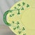 Hollywood Regency 1980s Hollywood Regency Portuguese St Patrick’s Shamrock Yellow Platter, Bordallo Pinneiro For Sale - Image 3 of 10