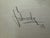 1950s 1950s Original Signed Graphite Illustration of Woman in Bathing Cap, 10.75 X 9 In. For Sale - Image 5 of 5