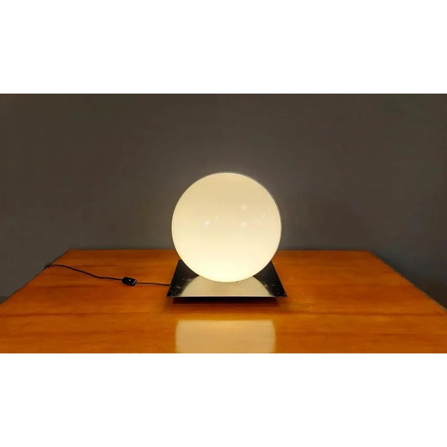 Mid-Century Modern Table Lamp Model Micol by Sergio Mazza and Giuliana Gramigna for Quatrifolio, Italy, 1970s For Sale - Image 3 of 12