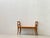 Biedermeier-Style Cherrywood Bench, 1930s For Sale - Image 3 of 13