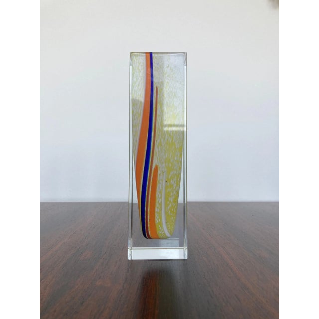 1970s Art Glass Vase from Murano, 1970s For Sale - Image 5 of 7