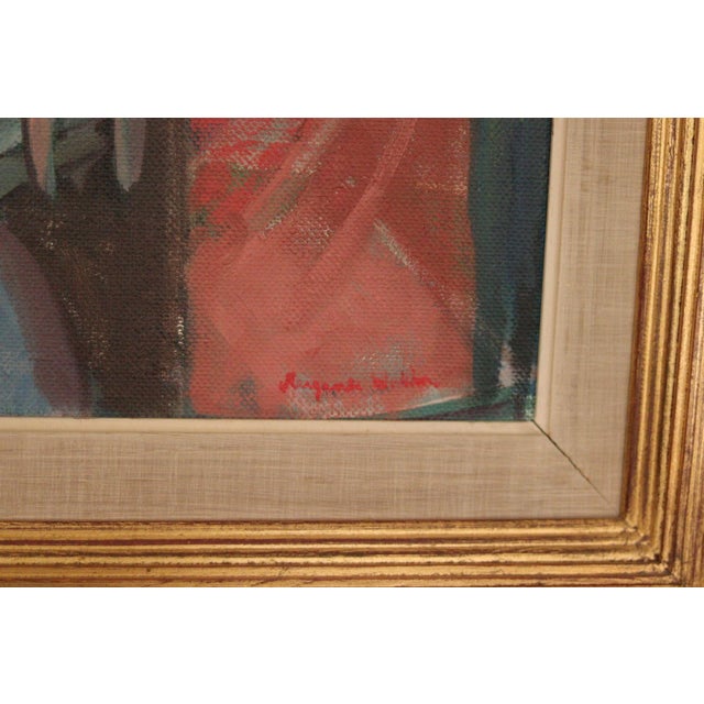 Margareta Wallin, Model, 1960s, Oil on Panel, Framed For Sale - Image 14 of 17