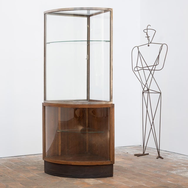 Art Deco Corner Display Cabinet, 1930 For Sale - Image 12 of 12