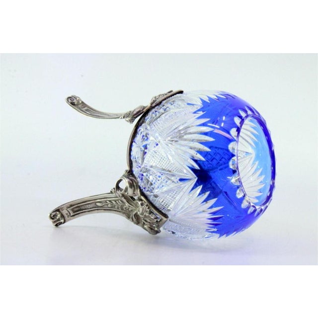 Cachepot in Cut Glass For Sale - Image 4 of 7