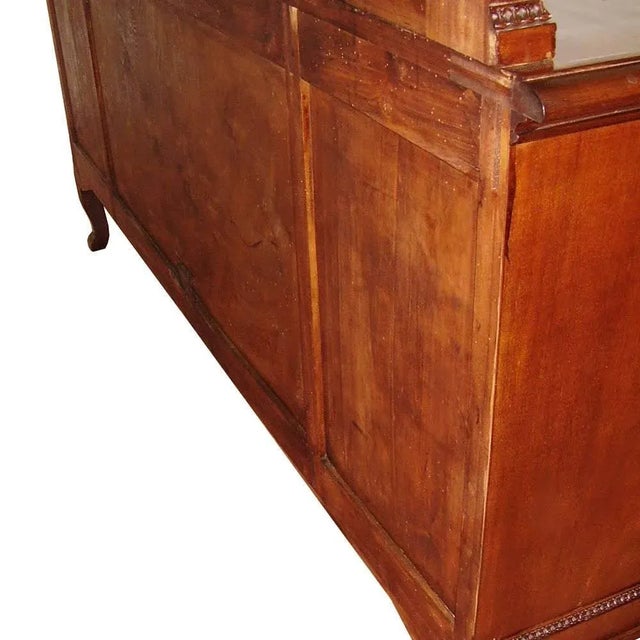 Venetian Credenza with China Cabinet from Testolini & Salviati, 1920s For Sale - Image 6 of 8
