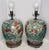 Chinese Mid 20th Century Hand Painted Chinese Ginger Jar Lamps W/Lotus Flowers - a Pair For Sale - Image 3 of 15