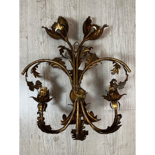 Vintage Italian Wall Lights, 1950s, Set of 2 For Sale - Image 12 of 16