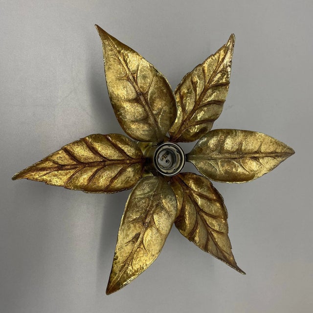 Article: Wall light ceiling light Design: Willy Daro Origin: Belgium Age: 1970s This modernist light was designed by Willy...