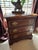 Dixie Furniture Chippendale Mahogany 4 Poster Queen Bed, 2 Nightstands, and 1 Highboy Dresser For Sale - Image 12 of 18