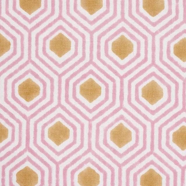 Otis a fun and cheerful geometric fabric that sits on the groovier side of preppy. Hand screen-printed in India on a...