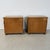 Brown Art Deco Streamline Bedside Tables, 1950s, Set of 2 For Sale - Image 8 of 16