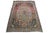 Antique Bidjar Area Rug With Medallion in Soft Rose and Cerulean Blue 4x5 For Sale - Image 4 of 9