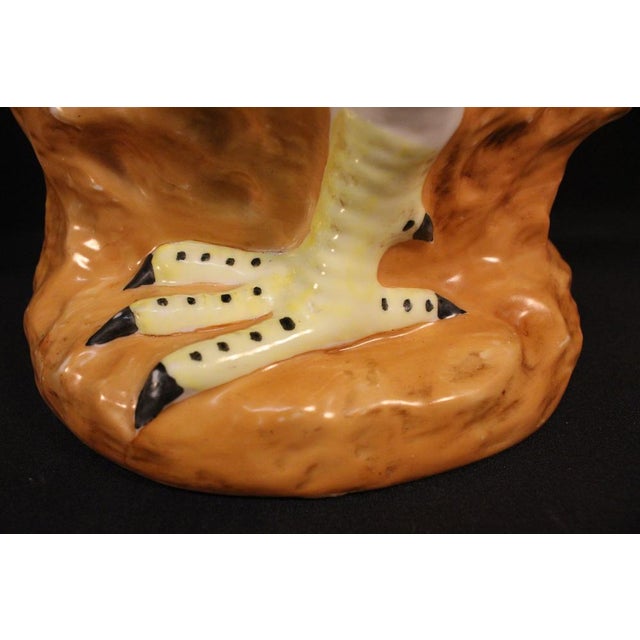 Large Antique Porcelain Rooster For Sale - Image 11 of 18