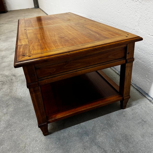 Directoire Style Coffee Table in Wood, 1960s For Sale - Image 4 of 18