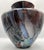 1990s Vintage MCM Murano Style Azzurra Vetreria Artistica Italian Hand Blown Glass Vase For Sale - Image 5 of 6