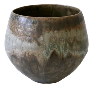 Vintage Studio Pottery Ceramic Vase by Ilse Ludwig-Korbel, 1980s
