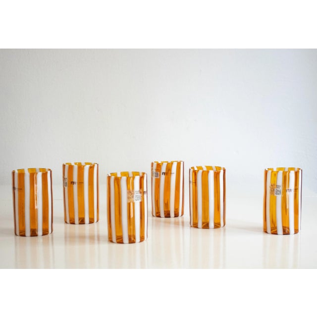 Glasses by Iskra for Ribes Studio, Set of 6 For Sale - Image 4 of 18