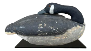 20th Century Sleeping Canada Goose Decoy