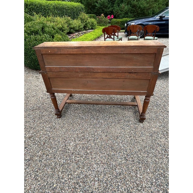 French Oak Antique Writing Desk For Sale - Image 13 of 18