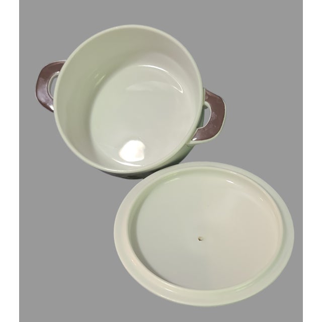 Late 20th Century Royal Doulton t.c 1079 Limited Fine Oven China Mandalay Small Covered Casserole Dish For Sale - Image 6 of 8