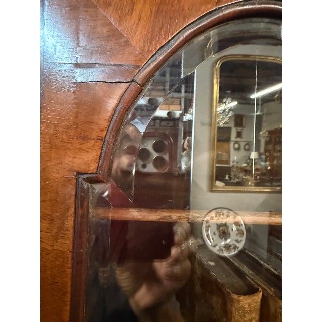 18th Century English Walnut Bureau Bookcase, or Secretary Desk For Sale - Image 15 of 17