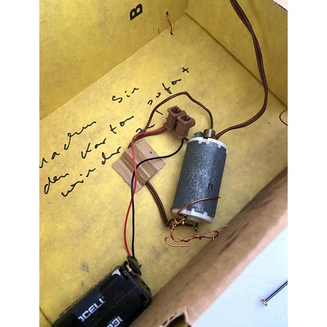 Es rappelt im Karton by Klaus vom Bruch for Edition Klosterfelde, 1952This mixed media, collage, titled Es rappelt im...