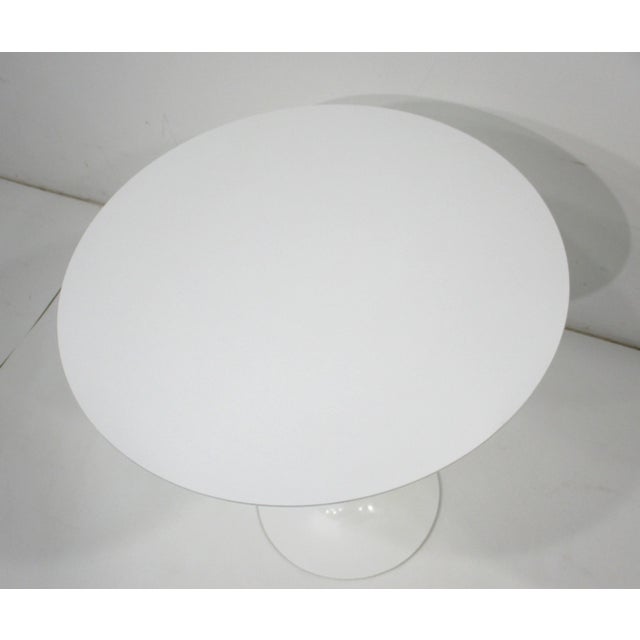 Mid 20th Century Eero Saarinen Tulip Side Table for Knoll For Sale - Image 5 of 8