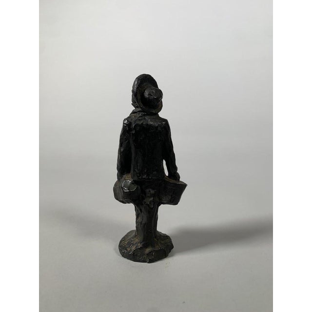 Honoré Daumier (1808-1879) The Provincial in Paris (1855) Bronze Sculpture, 19th Century For Sale - Image 10 of 10