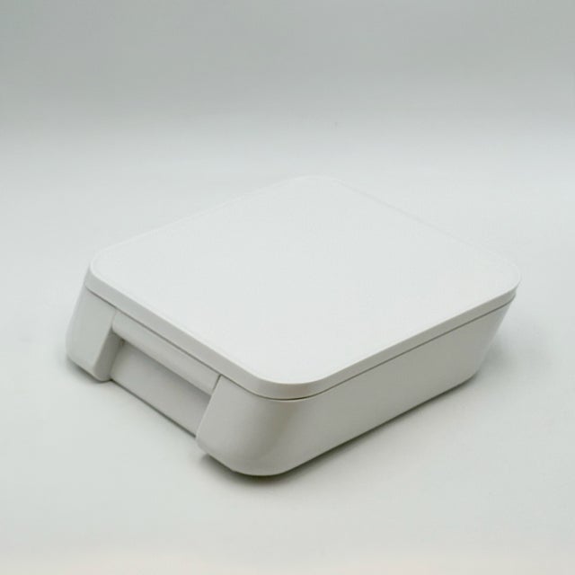 Glass Italian Space Age Vanity Set with Mirror by Makio Hasuike for Gedy, 1970s For Sale - Image 7 of 14