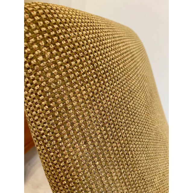 Wood 1960s Danish Vintage Teak and Upholstered Reclining Lounge Chair & Ottoman, by Sl Mobler For Sale - Image 7 of 10