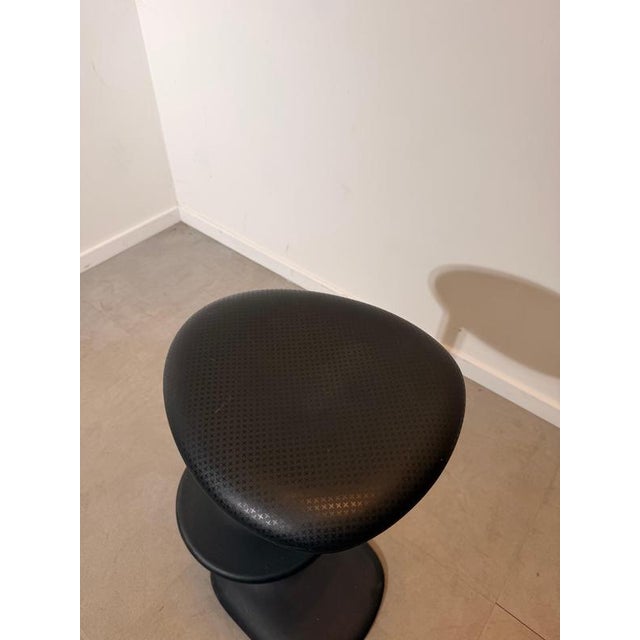 Black Kant Stool by Karim Rashid for Casamania, Italy For Sale - Image 4 of 9