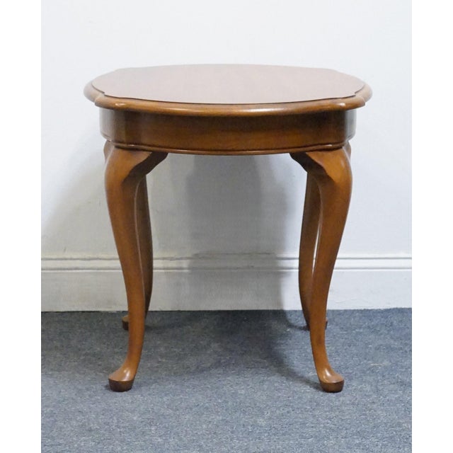 Thomasville Furniture Fisher Park Collection 20" Accent End Table 21631-220 For Sale - Image 10 of 10