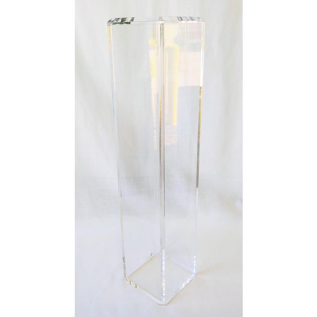 Contemporary Global Views Acrylic Riser Chairish