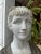 Reclaimed Neoclassical Style Marble Female Bust, 1970, Marble For Sale - Image 8 of 13