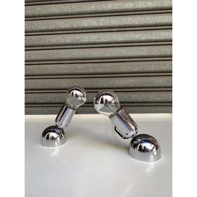 Pollux Sconces by Ingo Maurer, 1970s, Set of 2 For Sale - Image 3 of 8