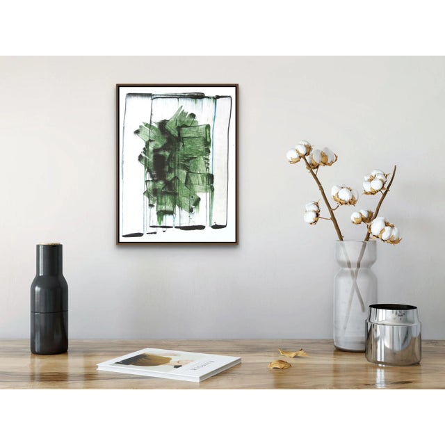 Acrylic and pigments on paper Edition: Unique, Unframed. Emma Godebska is a French abstract artist living in Nimes,...