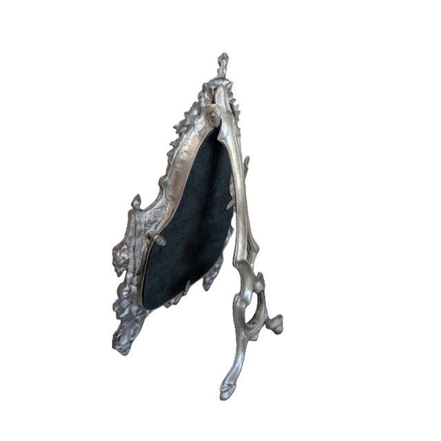 Elias Pewter Triple Photo Table Top Frame, Late 20th Century For Sale - Image 4 of 5