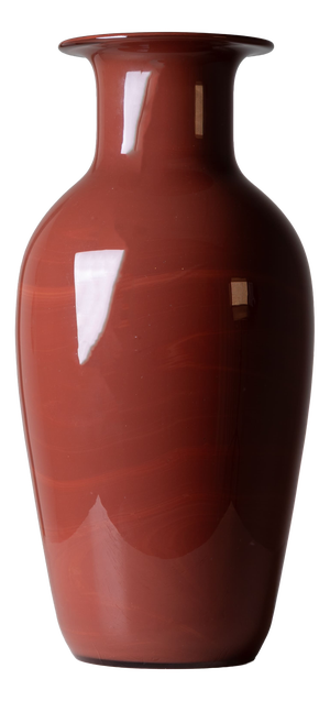 Red Glass Vase by Ercole Barovier for Barovier & Toso, 1960s