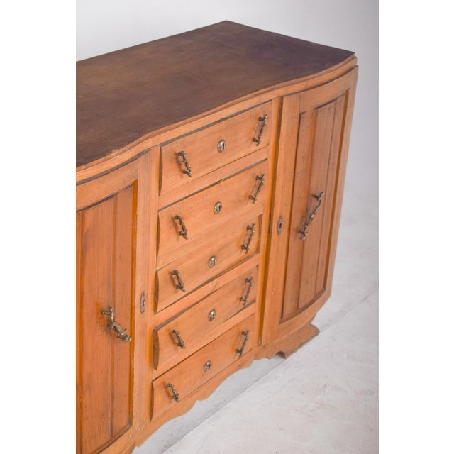 Antique Sideboard with Drawers and Doors, 1920 For Sale - Image 6 of 11