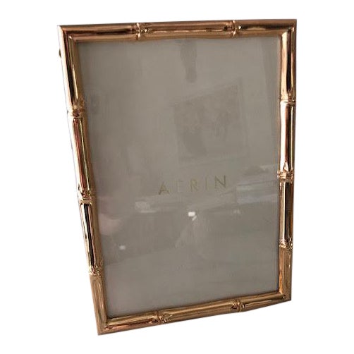Aerin Brass Bamboo Picture Frame Chairish