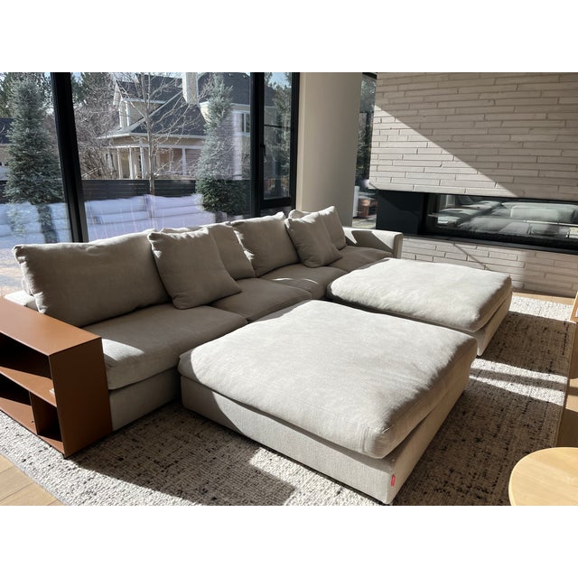 Flexform "Groundpiece" Sectional Sofa For Sale - Image 11 of 15